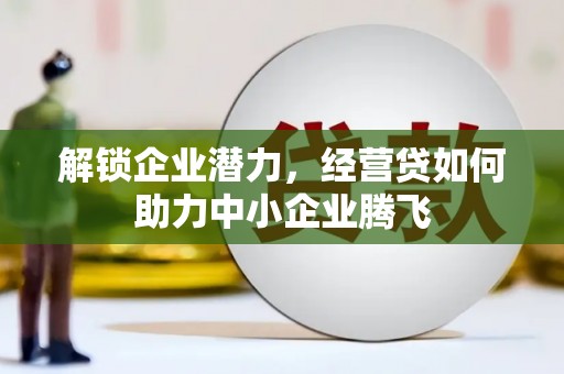 奎屯解锁企业潜力，经营贷如何助力中小企业腾飞